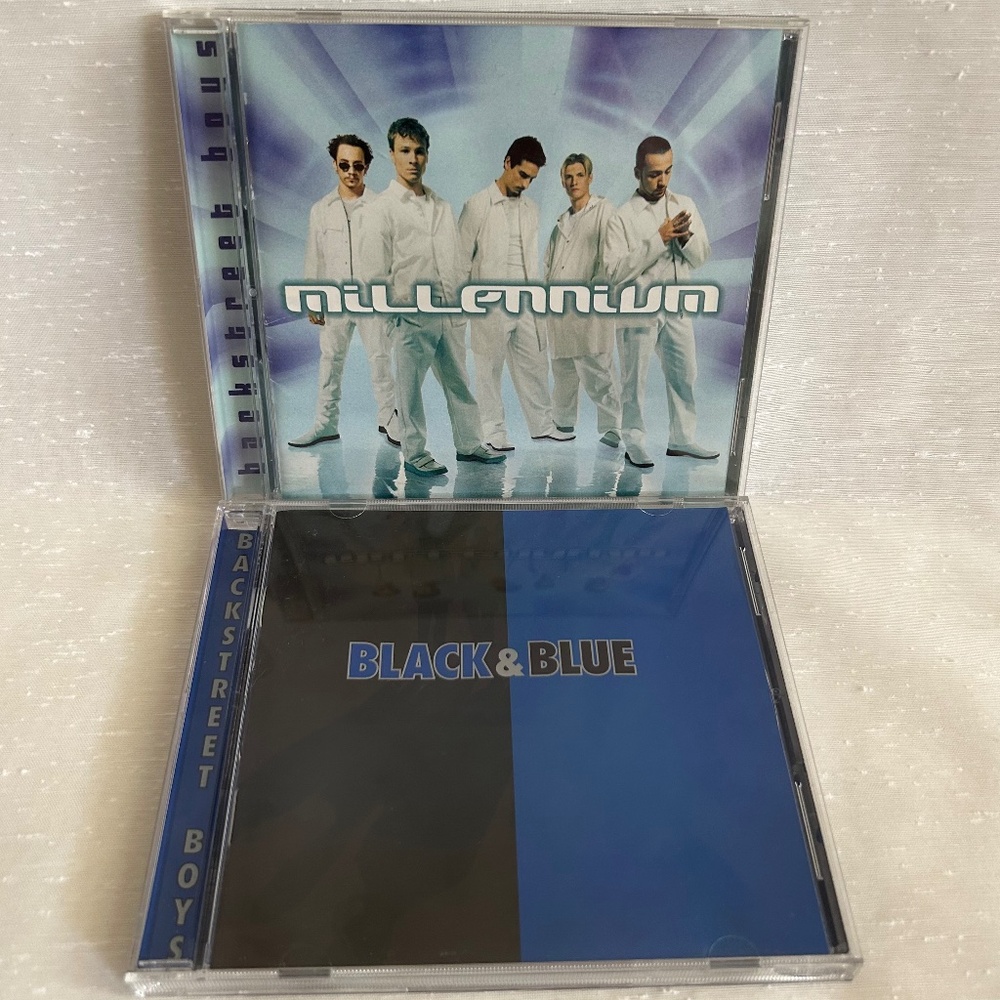 Back Street Boys Millenium, Black & Blue CD Includes Lyrics and Color Photos